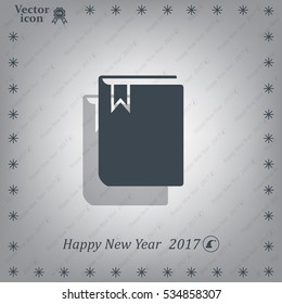 book web icon. vector design