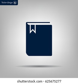 book web icon. vector design