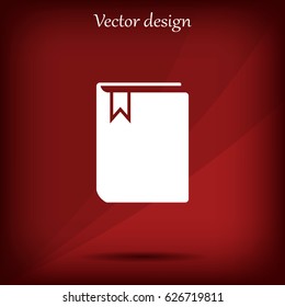 book web icon. vector design