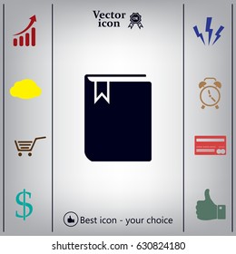 book web icon. vector design