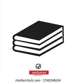 book web.Flat design style vector illustration for graphic and web design.
