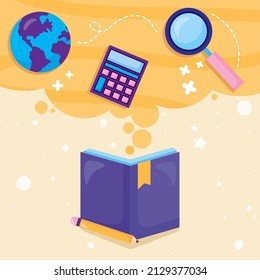book world calculator and lupe