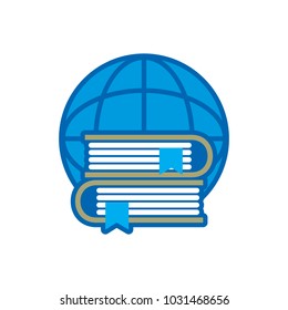 Book World Logo Icon Design
