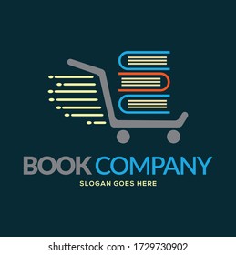 Book Writers, Delivery and Company Logo