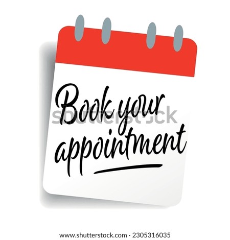 Book your Appointment on calendar