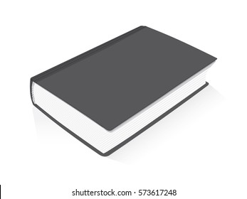 book for your design. Easy to change colors EPS10 Mock Up
