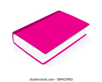 book for your design. Easy to change colors EPS10 Mock up