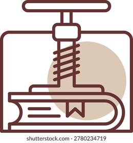 Bookbinding New Icon Design Creative