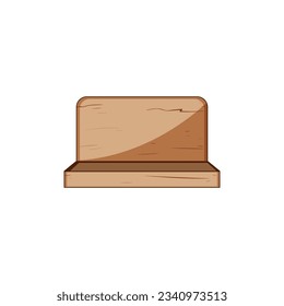 caricatura de biblioteca con estanterías de libros. sala de estudio, libro de lectura, biblioteca de libros en la pared del hogar biblioteca de letreros. ilustración vectorial de símbolo aislado