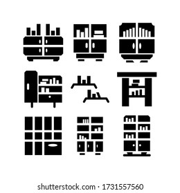 Ikone oder Logo isolierte Zeichensymbole Vektor Illustration - Sammlung hochwertiger Vektor-Icons im schwarzen Stil
