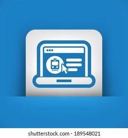 Booking train ticket on internet