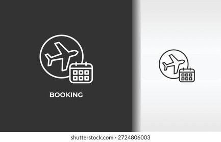 Ilustração De Símbolo Isolado De Vetor, Ícone Ou Sinal De Logotipo De Reserva