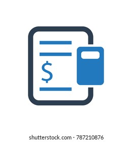 Bookkeeping / Accounting Icon