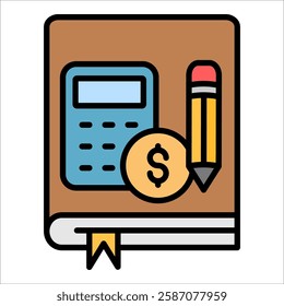 Bookkeeping Icon Element For Design