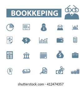 iconos de contabilidad
