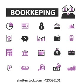 bookkeeping icons
