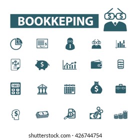 iconos de contabilidad

