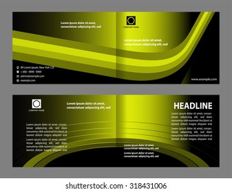booklet design template
