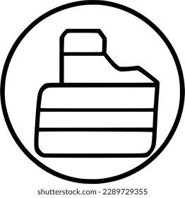 booklet icon vector symbol design illustration