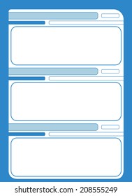 Booklet page catalog brochure folder