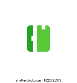 booklet vector icon design template