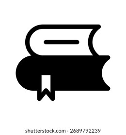 Booklets Icon Vector Symbol Design Illustration