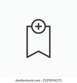 Lesezeichen Symbole hinzufügen gesetzt. Füllung und Liniendarstellung