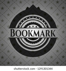 Bookmark black badge
