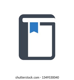 Bookmark, book icon