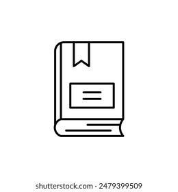 Icono de libro perfecto para la lectura y la literatura