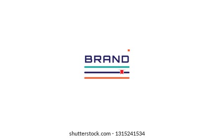 Bookmark book vector abstract logo color image