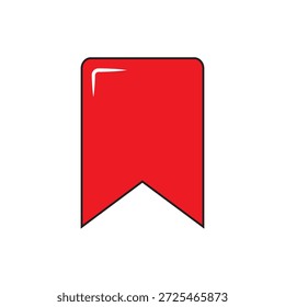 Iconos de Botón de marcadores. Conjunto de Botones planos, de color, marcadores, diseño de Botones para redes sociales, marcadores. Iconos del vector