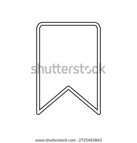 Bookmark button icons. Flat, color, bookmark buttons set, button design for social networks, bookmark icons. Vector icons