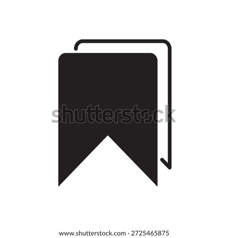 Bookmark button icons. Flat, color, bookmark buttons set, button design for social networks, bookmark icons. Vector icons