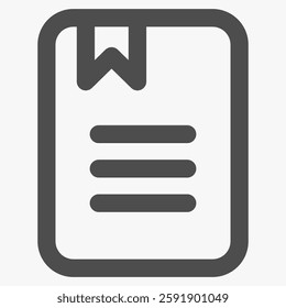 bookmark, education and school icons