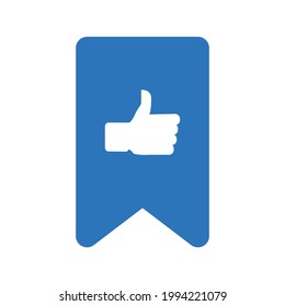 Marcador icono favorito.mark,éxito (ilustración vectorial)
