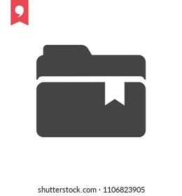 bookmark folder icon
