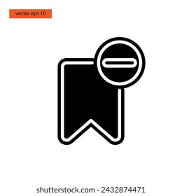 Diseño de ilustración vectorial de icono de glifo