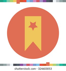 Bookmark icon.