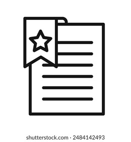 Símbolo de Vector blanco y negro
