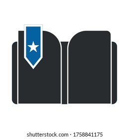 bookmark icon, book icon, reading icon, reader icon