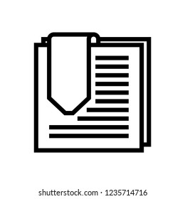 Bookmark icon. Commerce And Shopping. Insignia, Badge, Interface icon