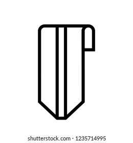 Bookmark icon. Commerce And Shopping. Insignia, Badge, Interface icon