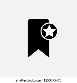 Bookmark icon. Bookmark concept symbol design. Stock - Vector illustration can be used for web