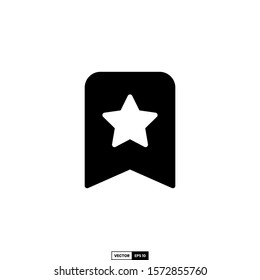 Bookmark icon, design inspiration vector template for interface and any purpose