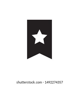Bookmark icon  design template. Trendy style, vector eps 10