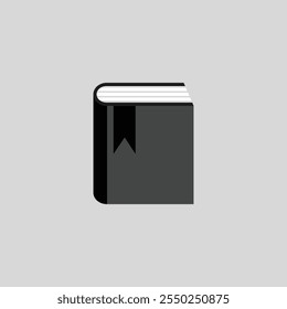 Bookmark icon design vector, book icon