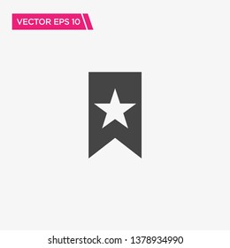 Bookmark Icon Design, Vector EPS10