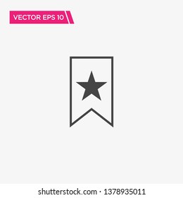 Bookmark Icon Design, Vector EPS10