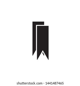 BOOKMARK ICON DESIGN , VECTOR EPS10